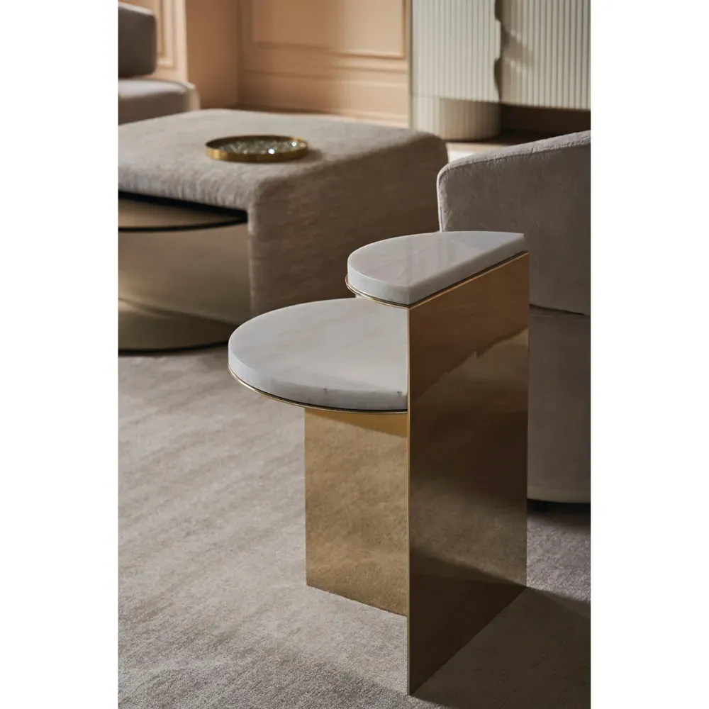 Odessa 3-Seater Sofa - Off White, Birch Wood