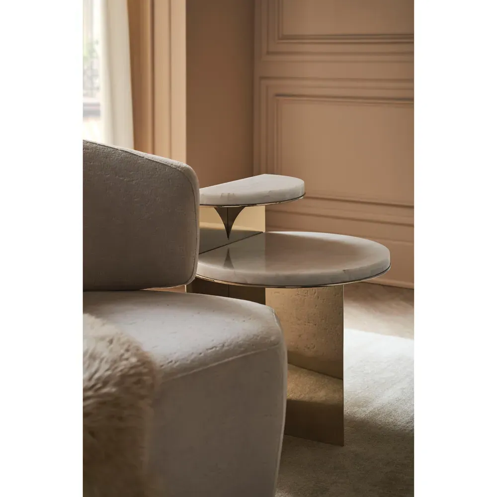 Odessa 3-Seater Sofa - Off White, Birch Wood