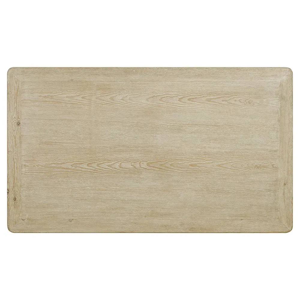 Odilia 2 Tier Rectangular Coffee Table - White, Pine Wood