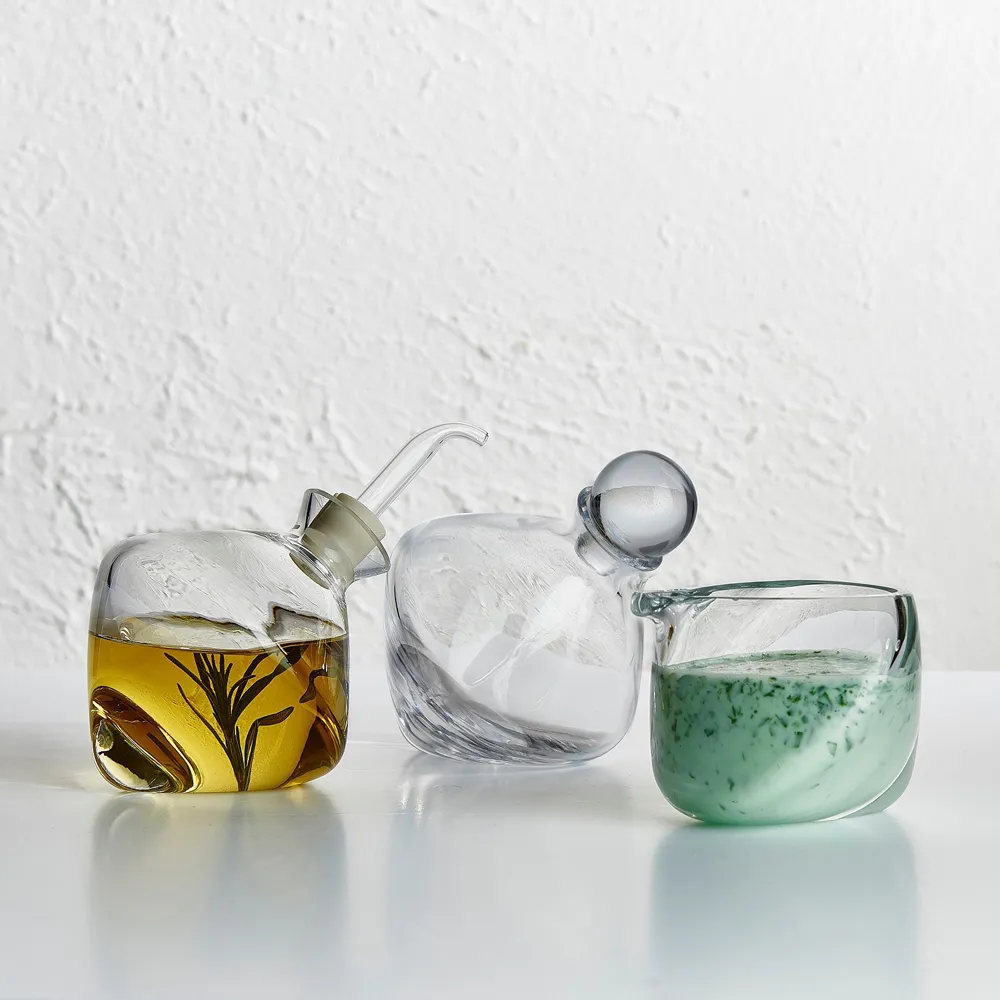 Olea Crystal Saucer - Clear