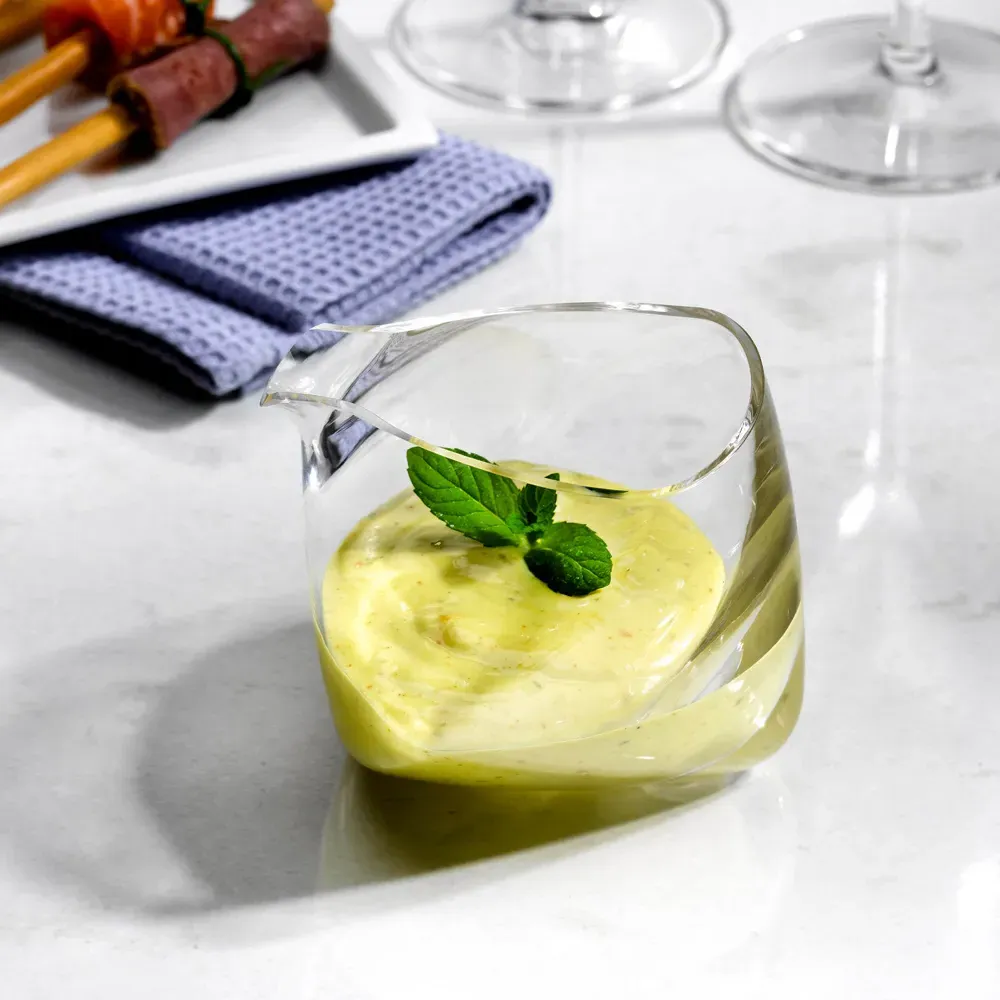 Olea Crystal Saucer - Clear