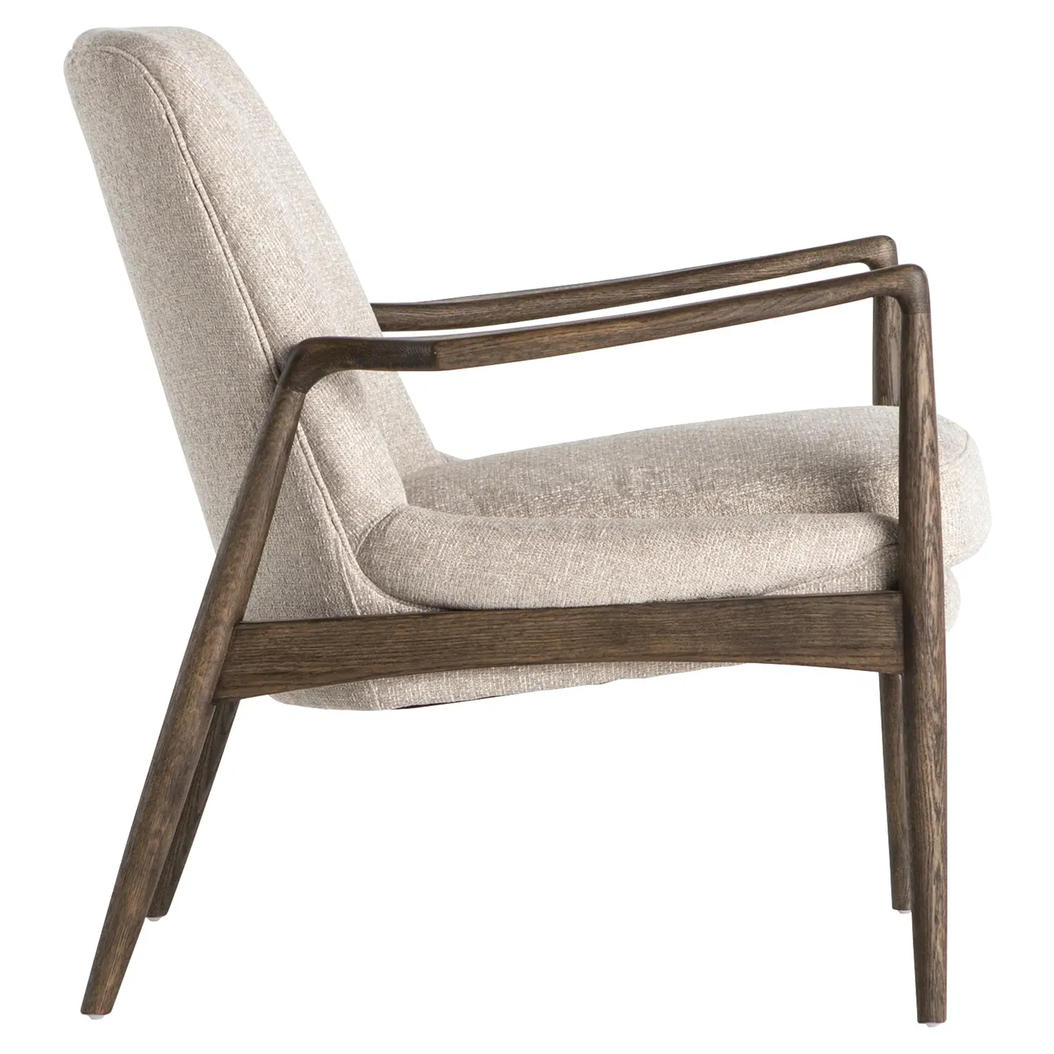 Olena Arm Chair - Beige, Oak