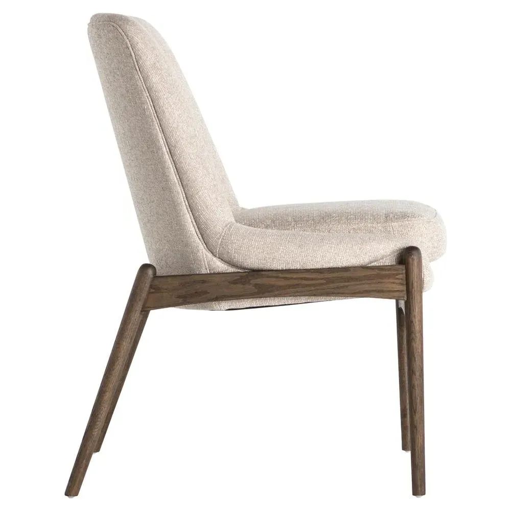 Olena Upholstered Dining Chair - Beige, Oak