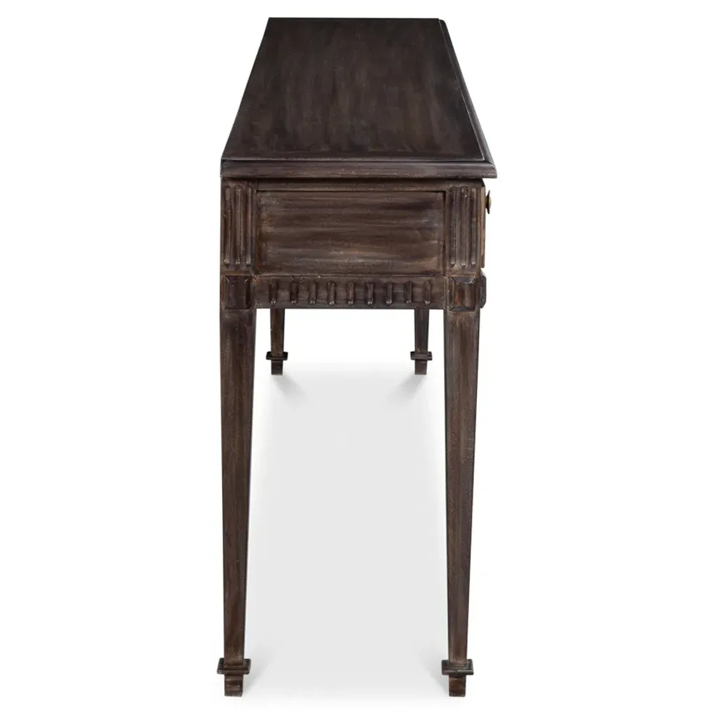 Olga Console Table - Brown, Acacia Wood