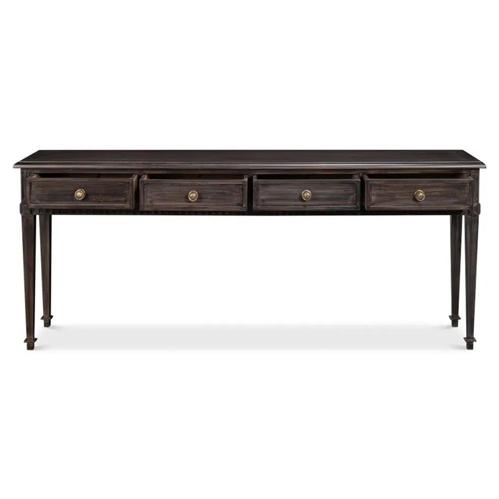 Olga Console Table - Brown, Acacia Wood