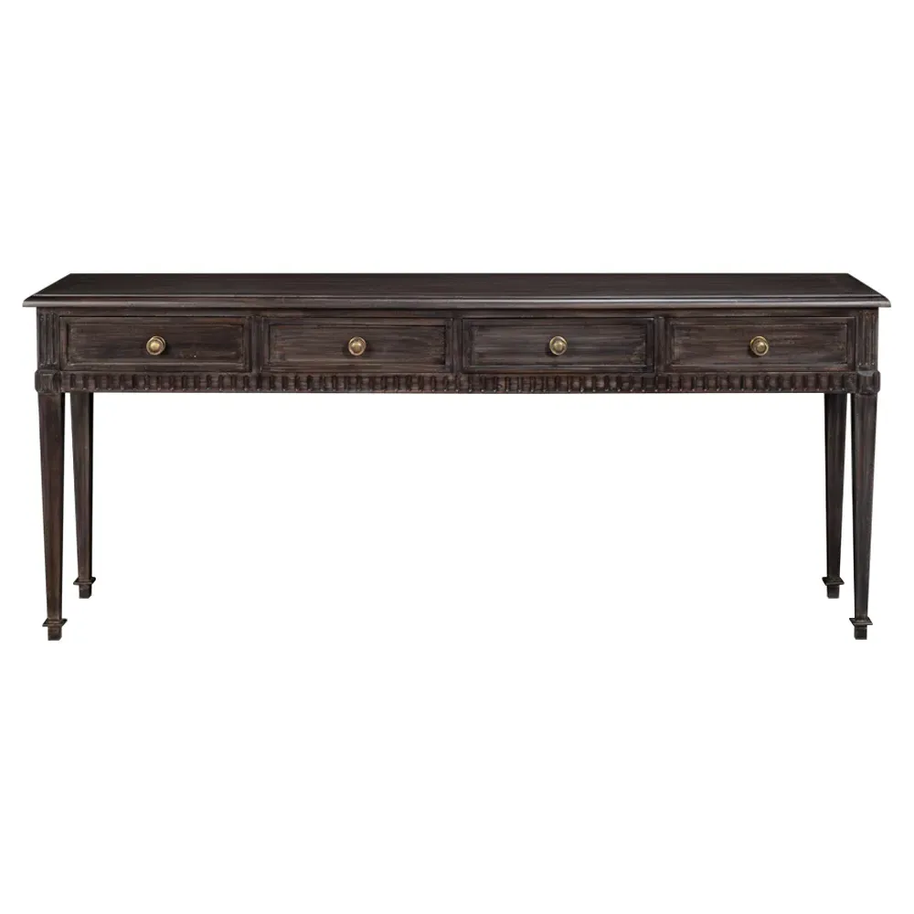 Olga Console Table - Brown, Acacia Wood image