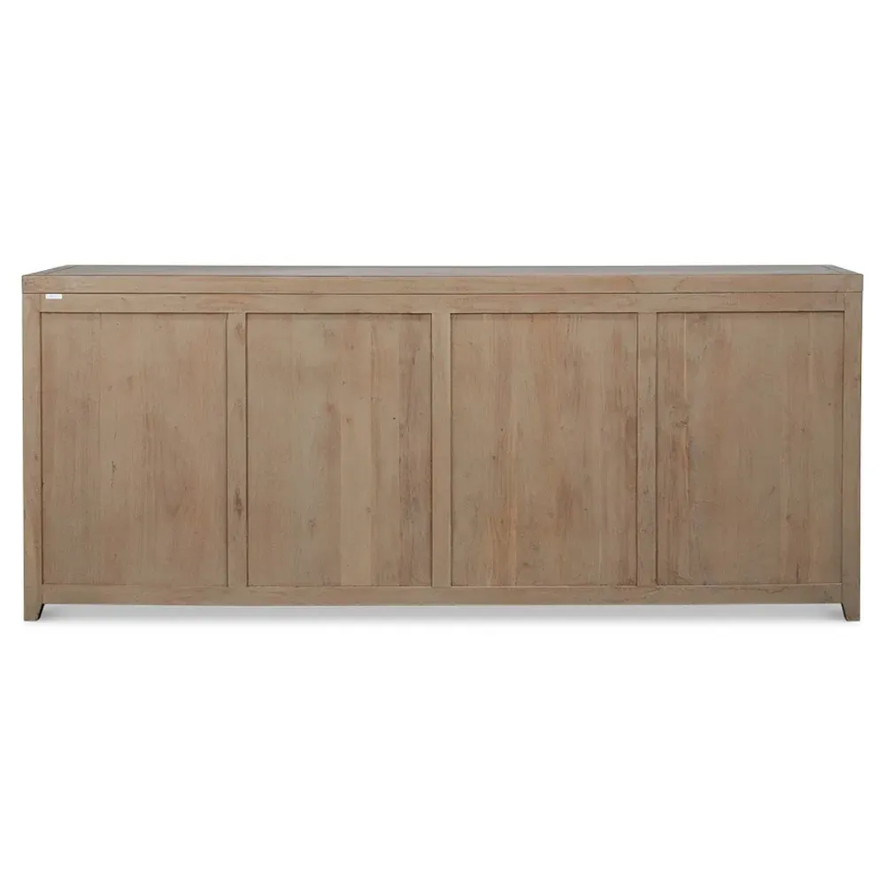 Olga Credenza - Brown, Acacia Wood