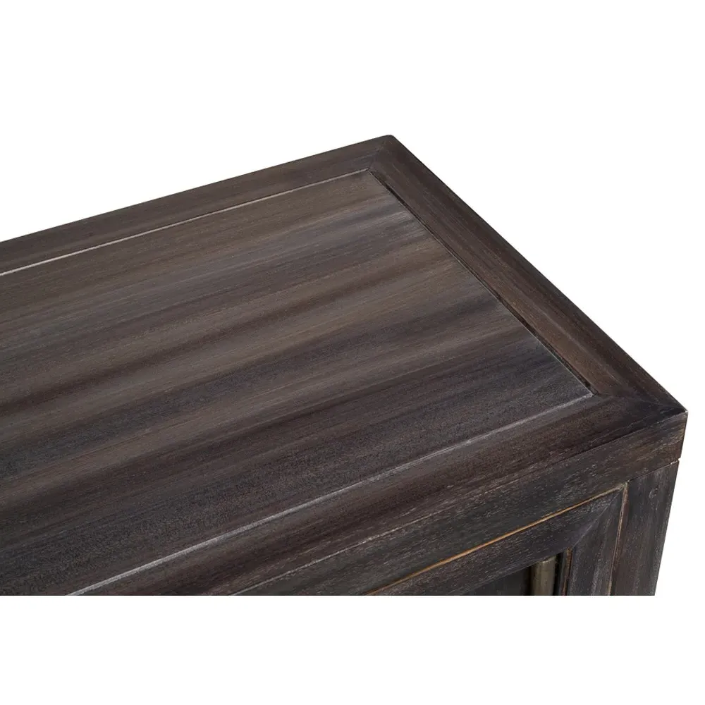 Olga Credenza - Brown, Acacia Wood