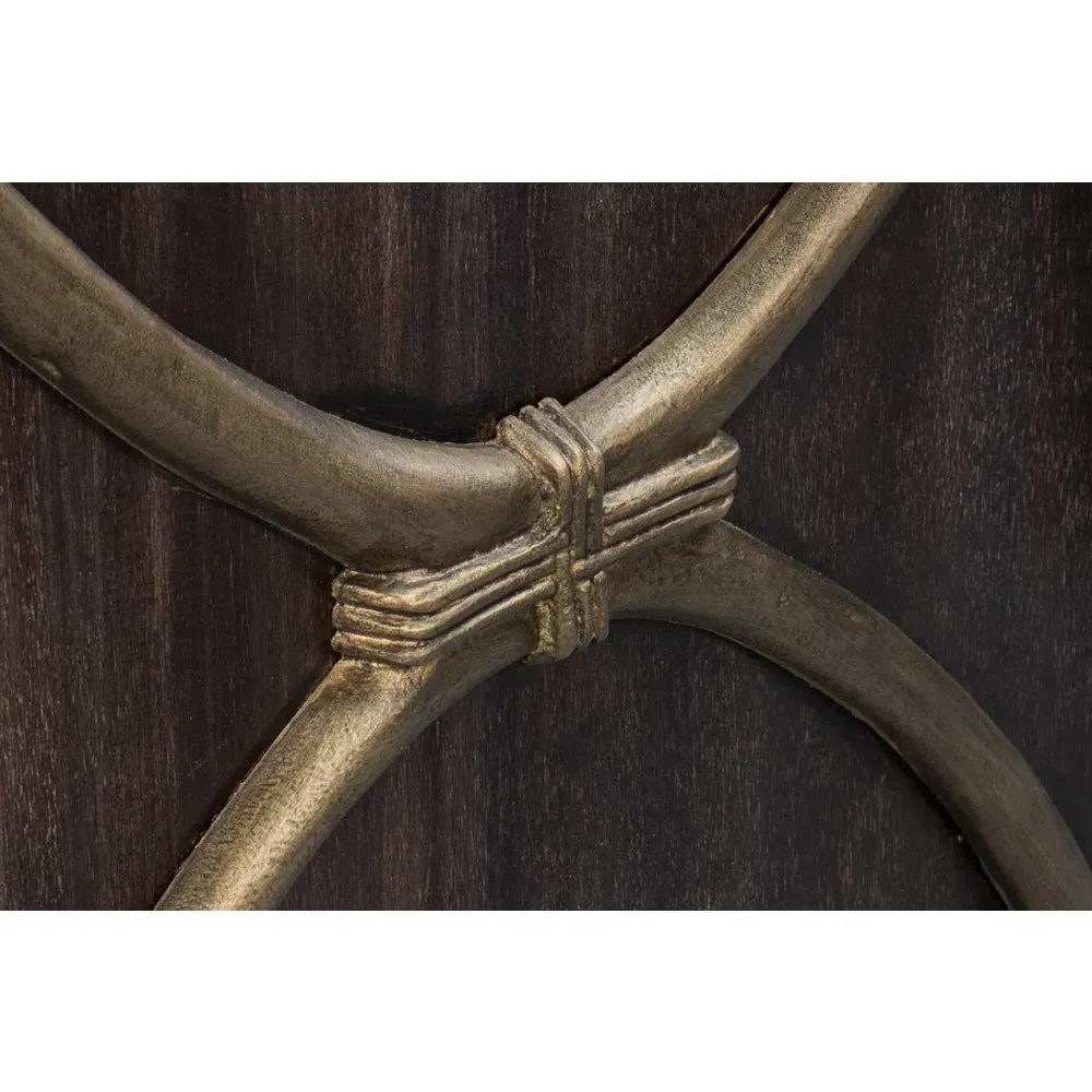 Olga Credenza - Brown, Acacia Wood