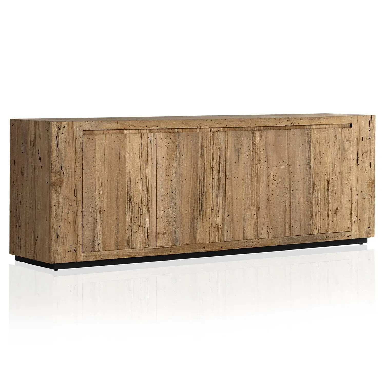 Oliver 4 Door Sideboard - Brown, Oak