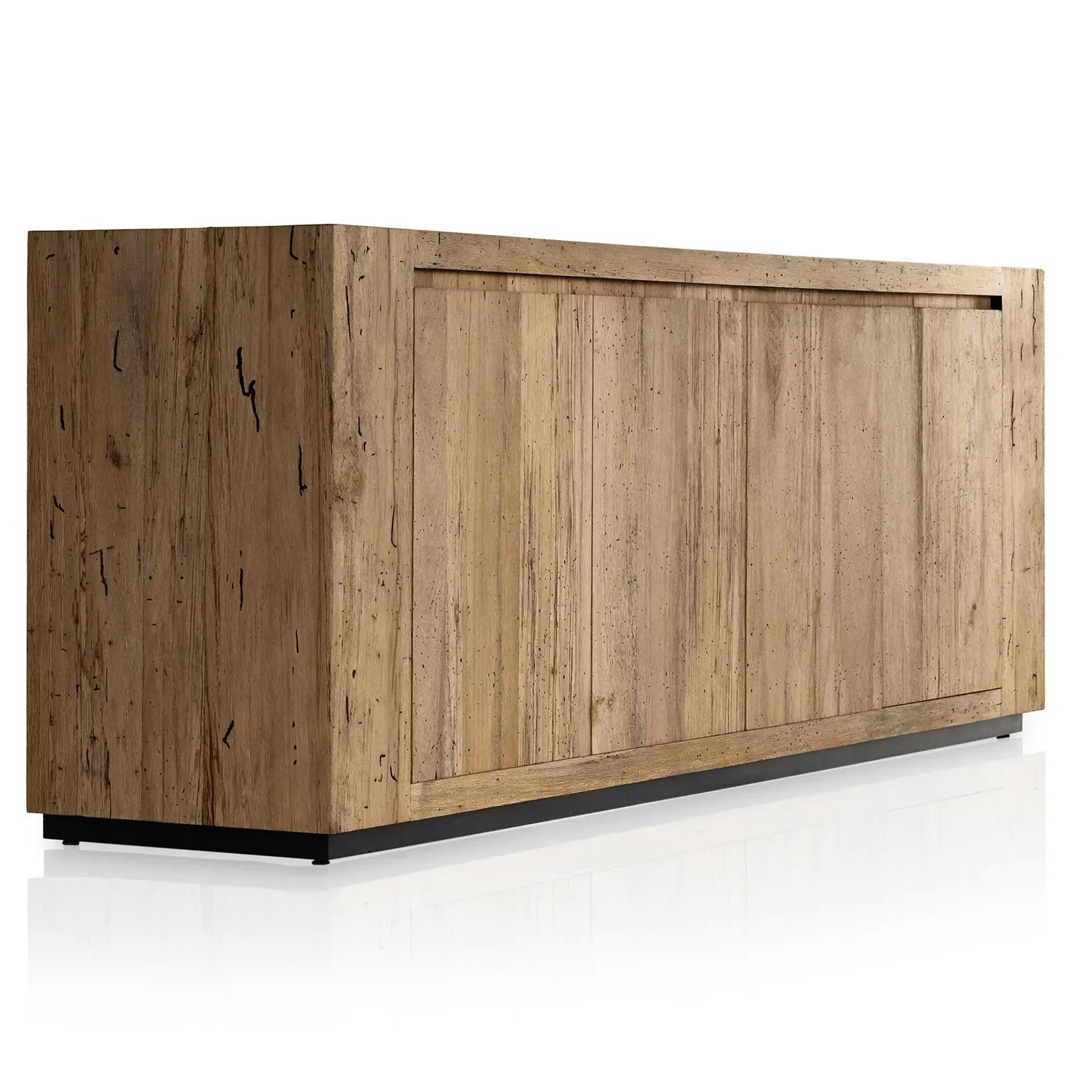 Oliver 4 Door Sideboard - Brown, Oak