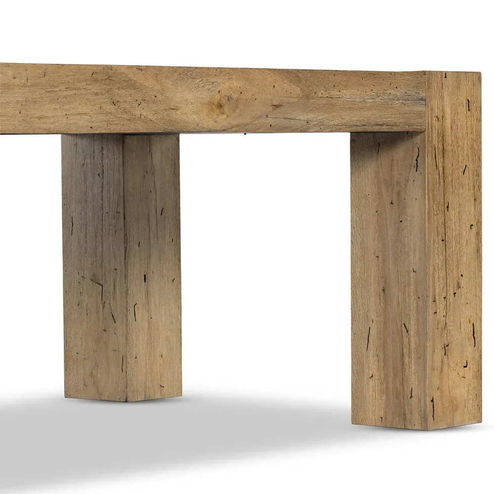 Oliver Large Rectangular Dining Table - Brown, Oak