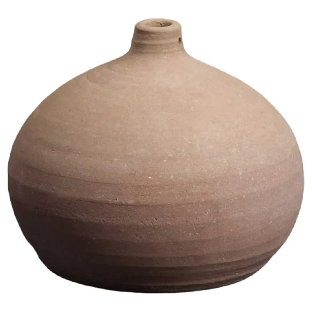 Oliver Outdoor Bud Vase - Beige, Terracotta image