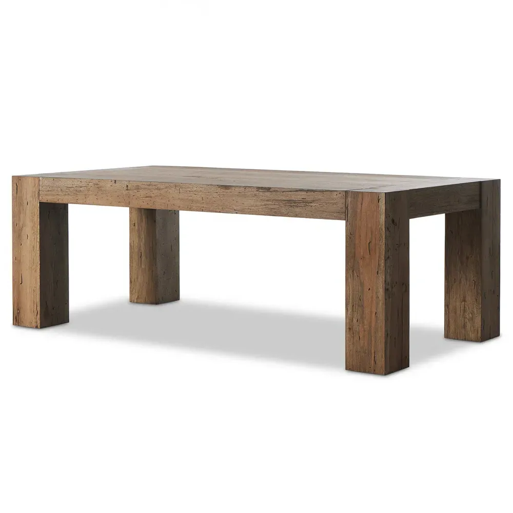 Oliver Small Rectangular Dining Table - Brown, Oak