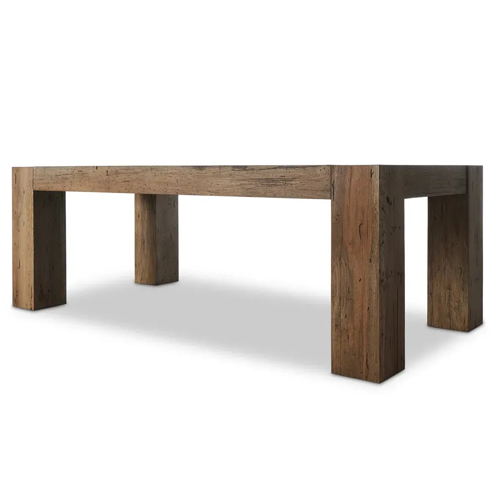 Oliver Small Rectangular Dining Table - Brown, Oak