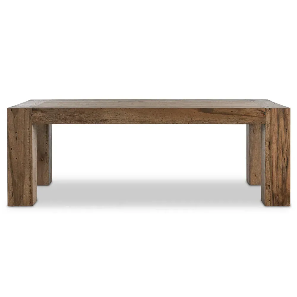 Oliver Small Rectangular Dining Table - Brown, Oak