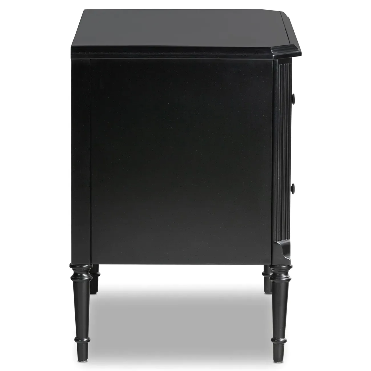 Olivia Nightstand - Black, Iron