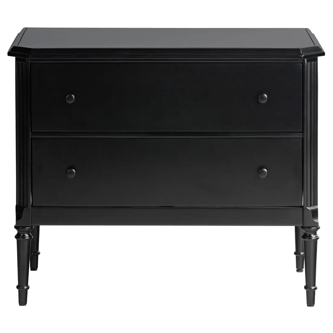 Olivia Nightstand - Black, Iron image