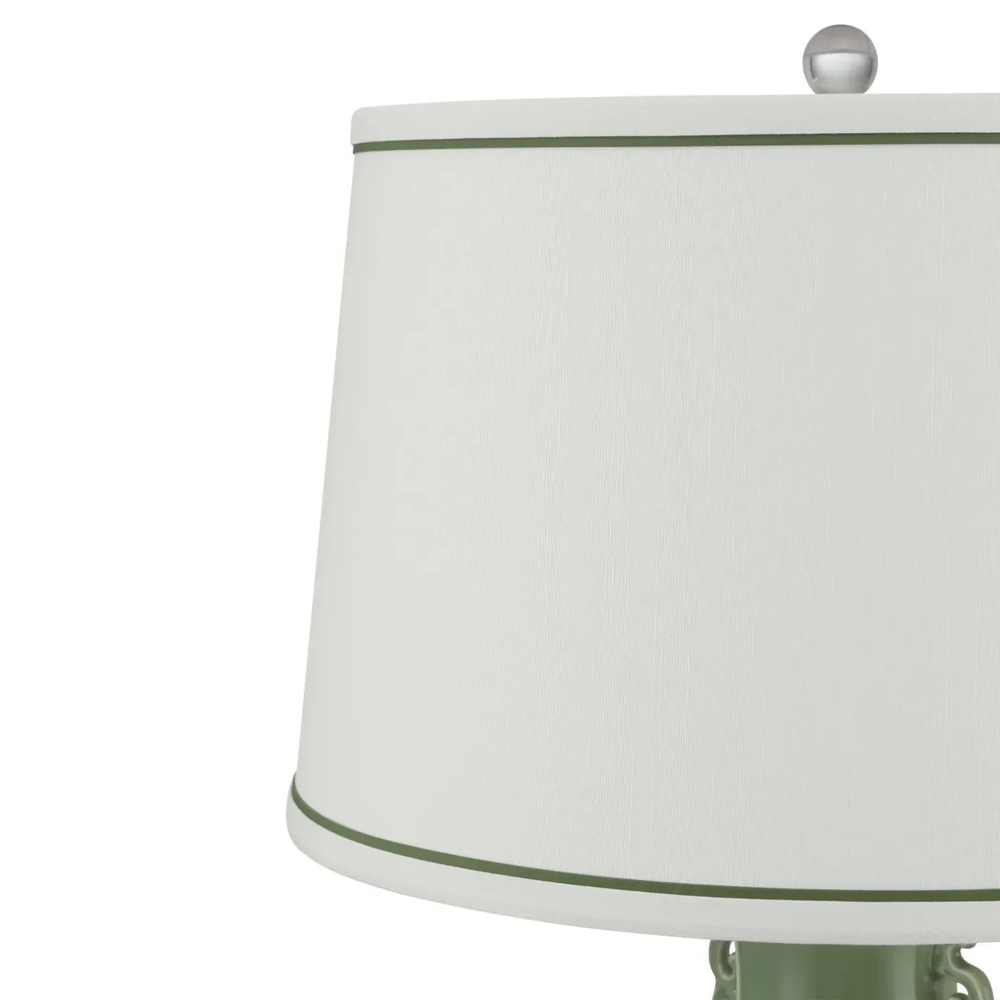 Olivienne Table Lamp - Green, Porcelain
