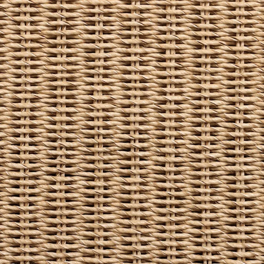 Omarion Woven Outdoor Sofa - Brown, Polyethylene