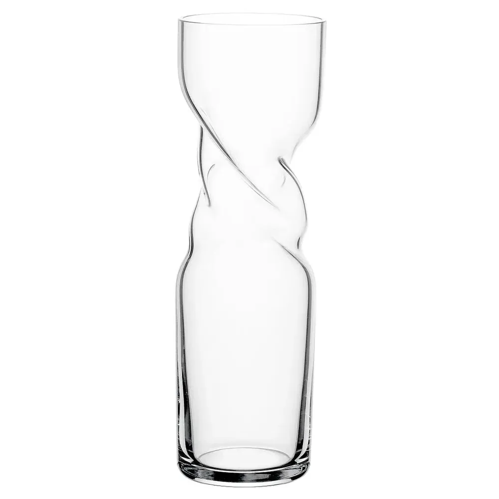 Omnia Twist Flute Glass Set of 2 - Clear, Crystal image