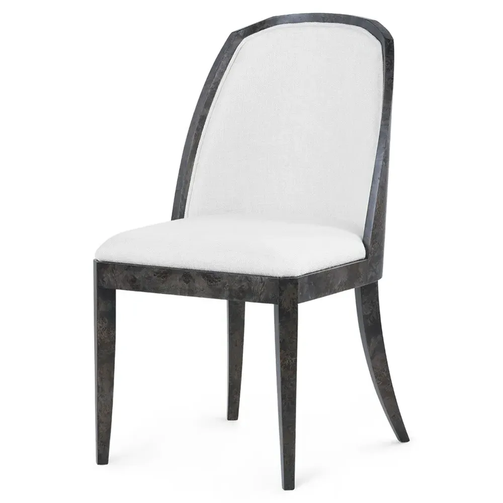 Ophelia Dining Chair - Arabica Burl, Mappa Burl Wood