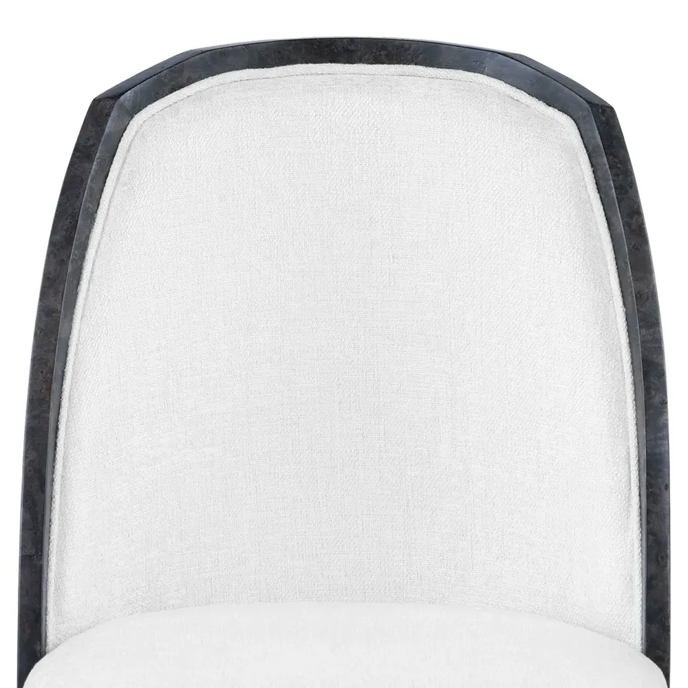 Ophelia Dining Chair - Arabica Burl, Mappa Burl Wood