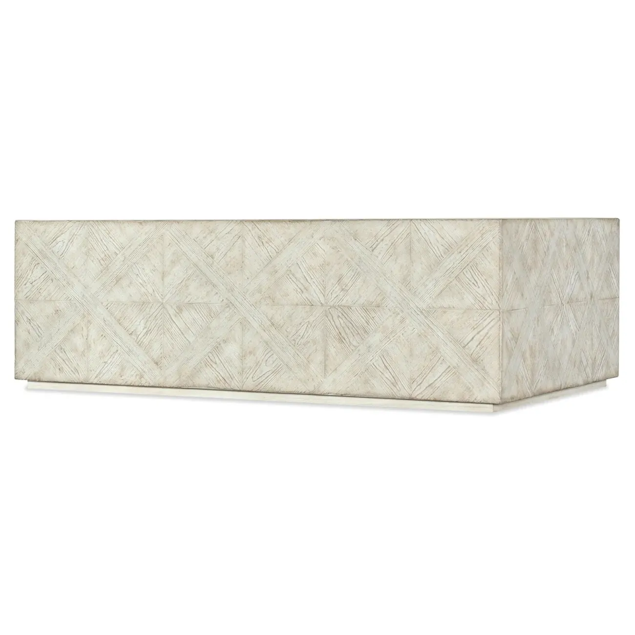 Ophelia Rectangular Coffee Table - Cream, Pine