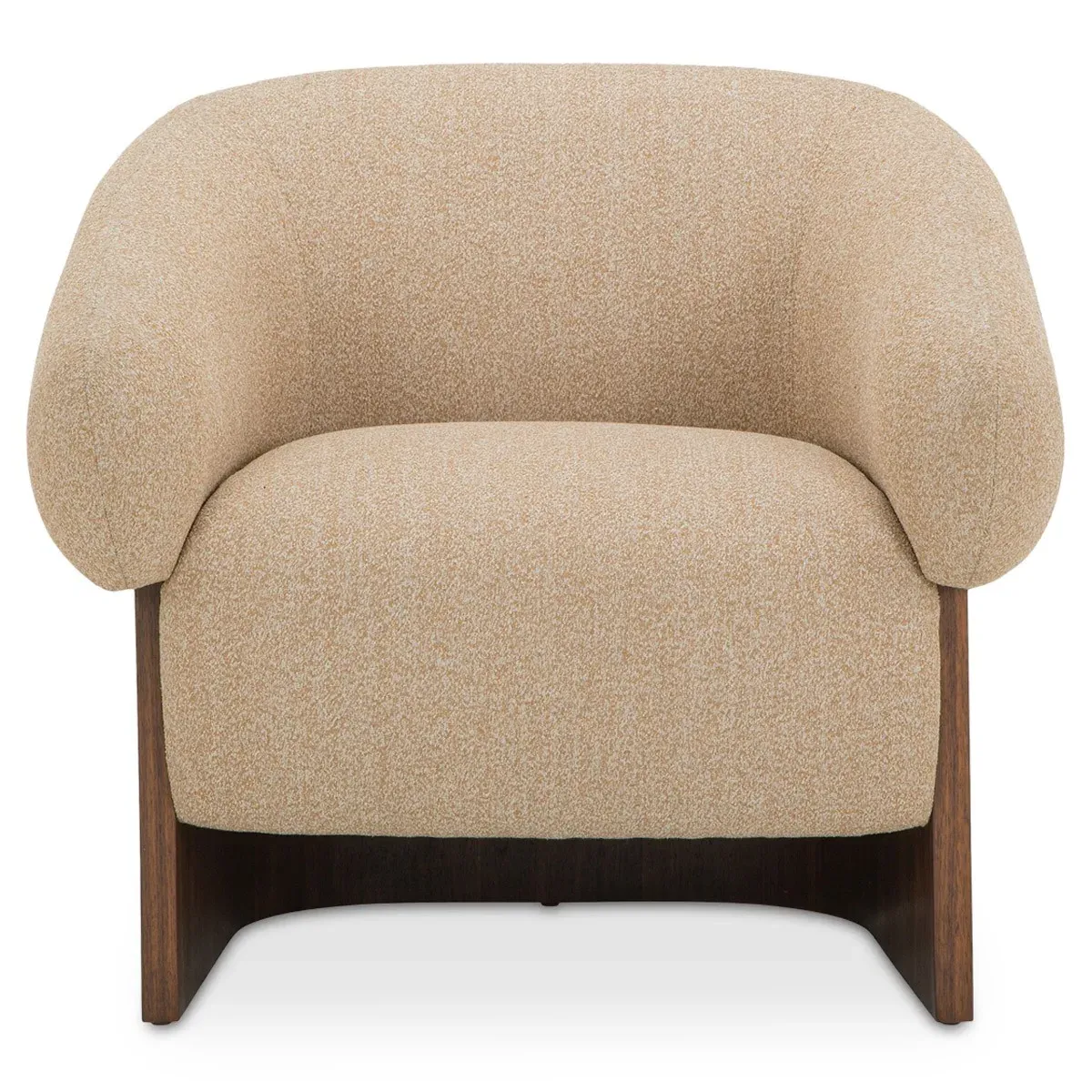 Ophelia Tan Boucle Arm Chair - Tan