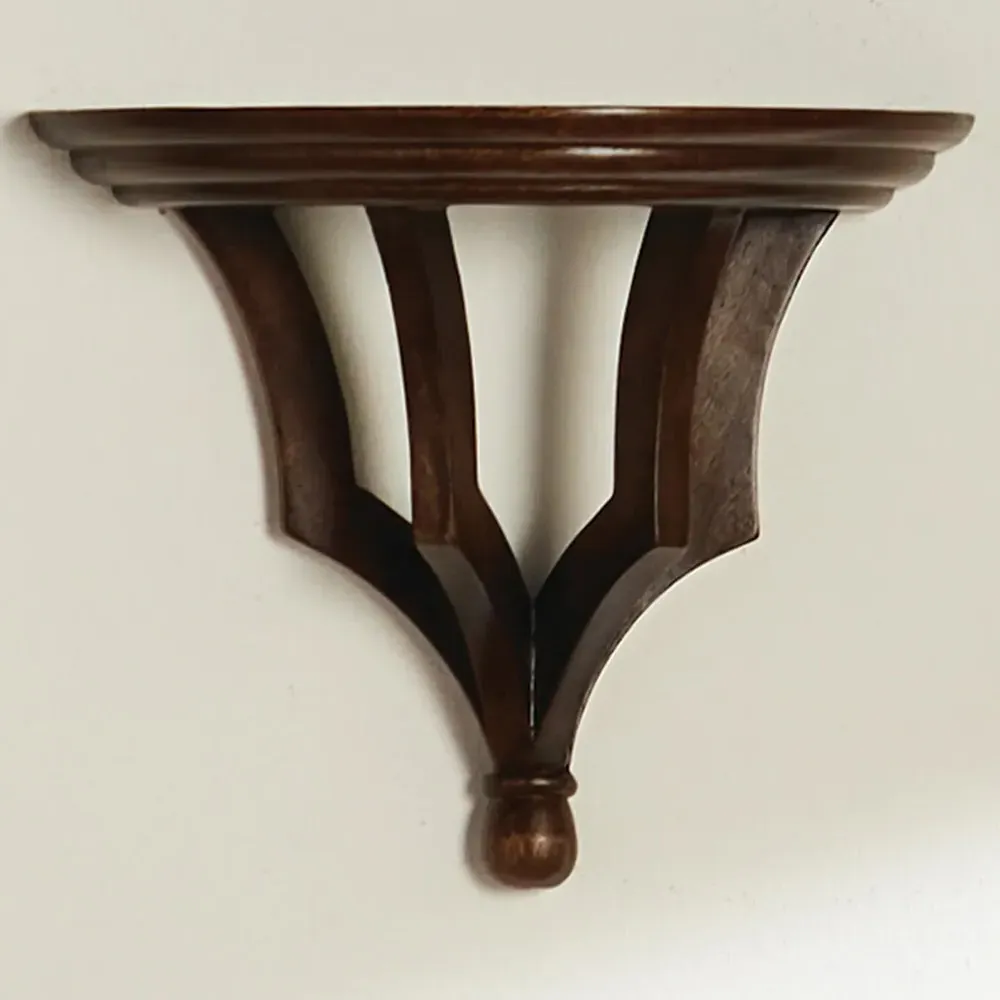 Ophelia Wall Shelf - Brown, Mango Wood