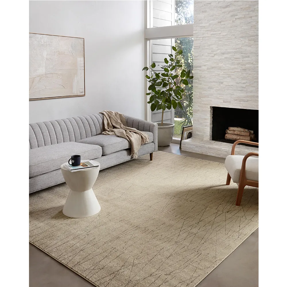 Orenda Patterned Rug - Brown