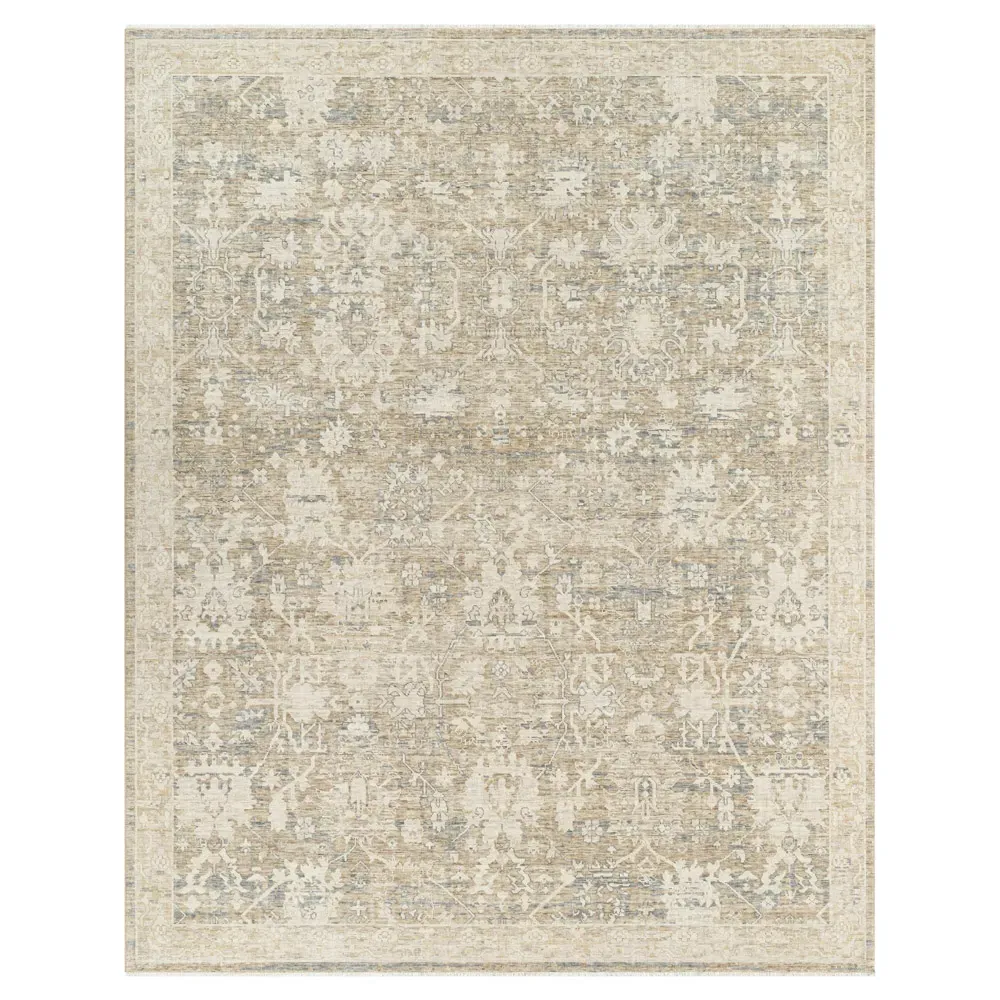 Ori Patterned Rug Sample - Beige, Wool image