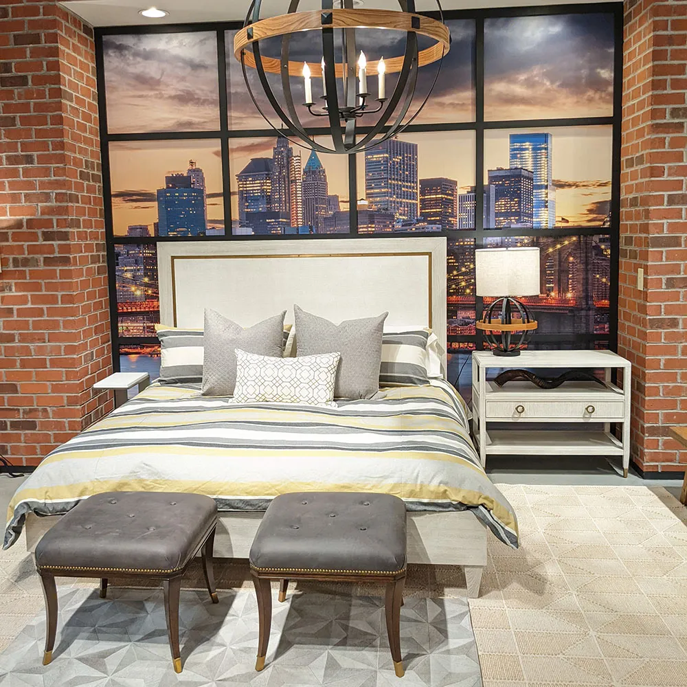 Orion Nightstand - White, Ash Wood