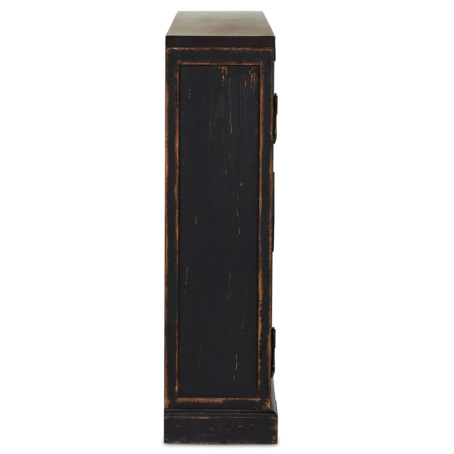 Orion Rustic Lodge Sideboard - Black, Pine