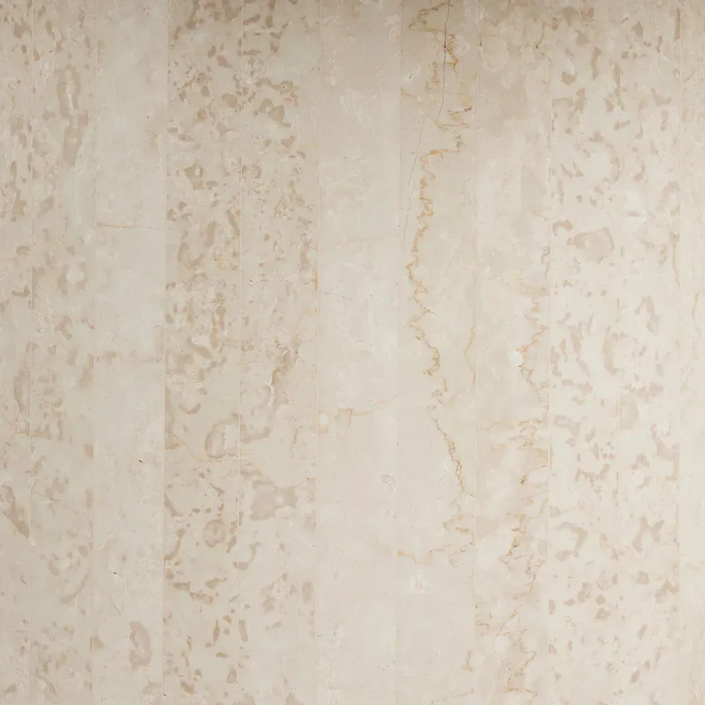 Orkins Round Outdoor Dining Table - Cream, Marble