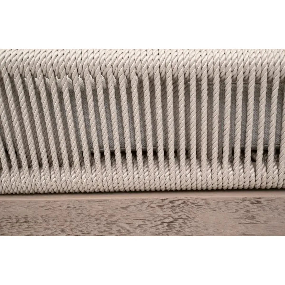 Orla Coastal Outdoor Woven Dining Chair Set of 2 - Brown, Teak