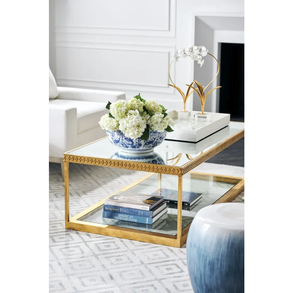 Orla Fish Bowl - Blue, Porcelain