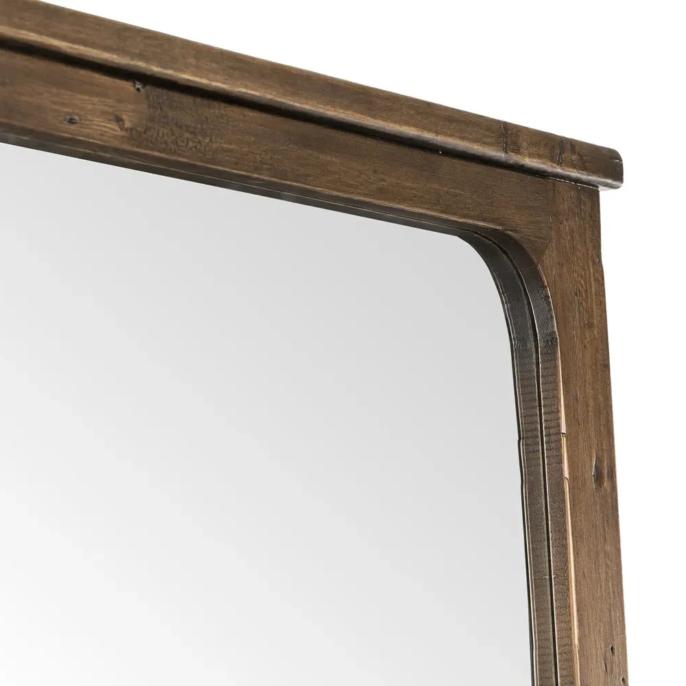 Orleans Floor Mirror - Aged Pine