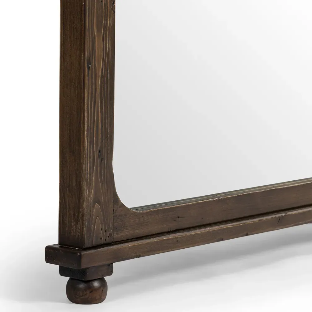 Orleans Floor Mirror - Aged Pine