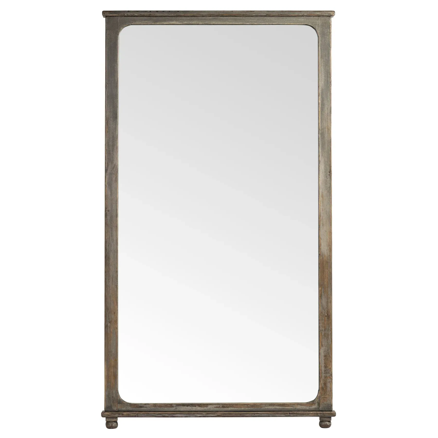 Orleans Floor Mirror - Blue Antiqued Pine