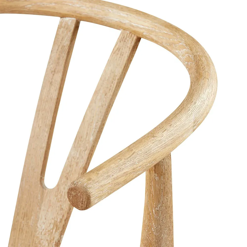 Oslo Counter Stool with Woven Rope Seat - Natural, Oak