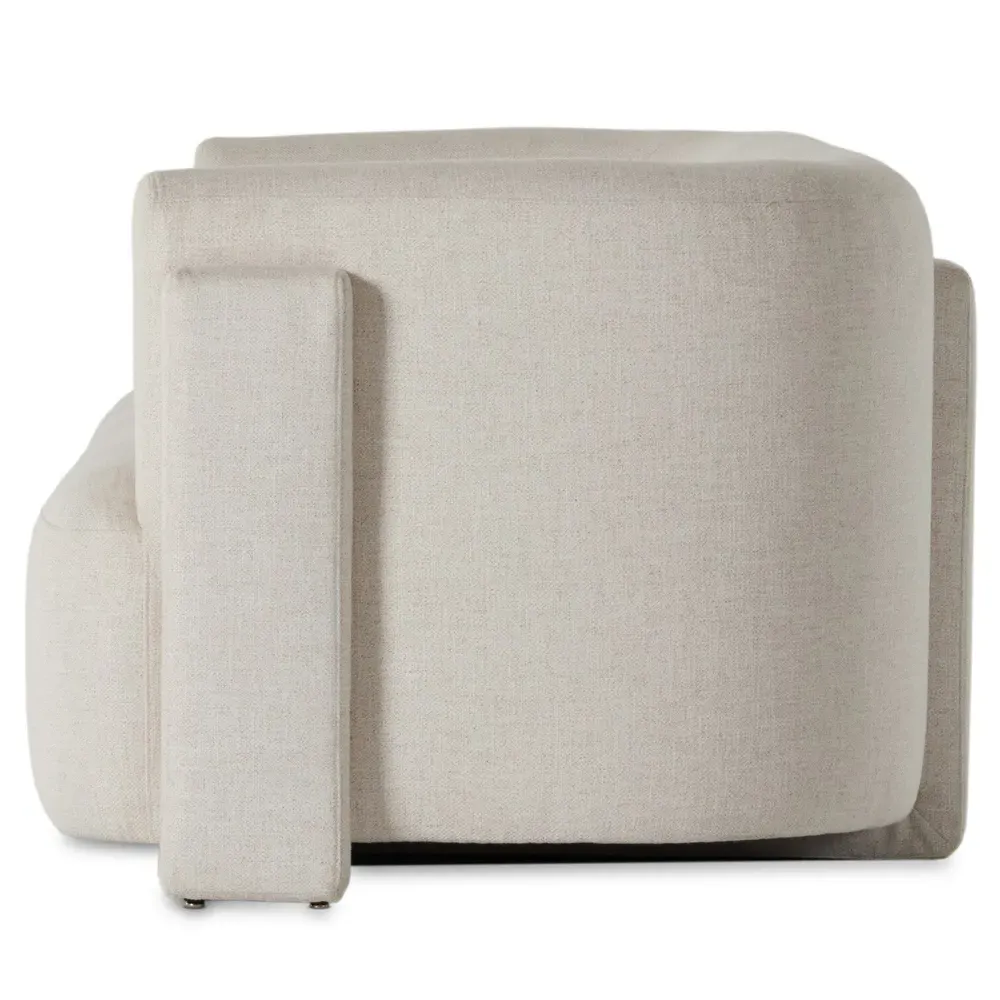Oswald Sofa - Cream, Performance Fabric