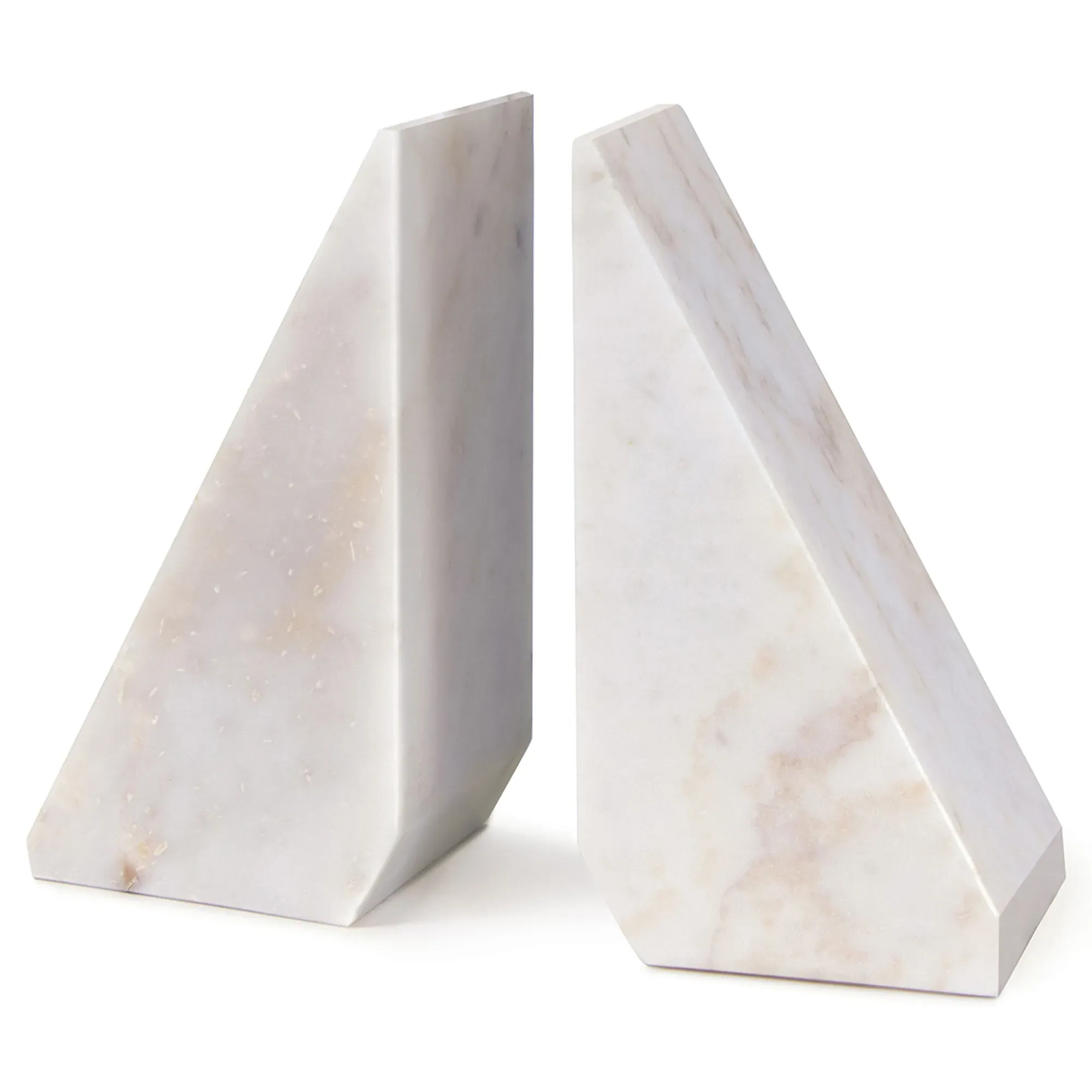 Othello Bookends - White, Marble image