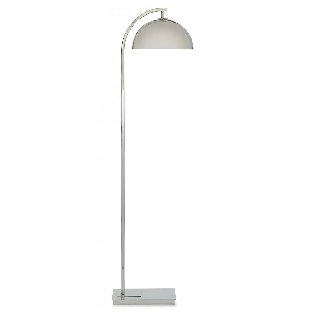 Otto Floor Lamp - Polished Nickel, Steel