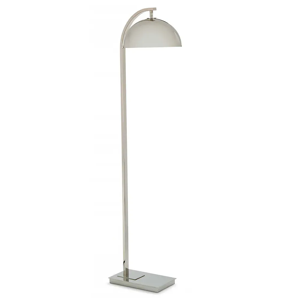 Otto Floor Lamp - Polished Nickel, Steel