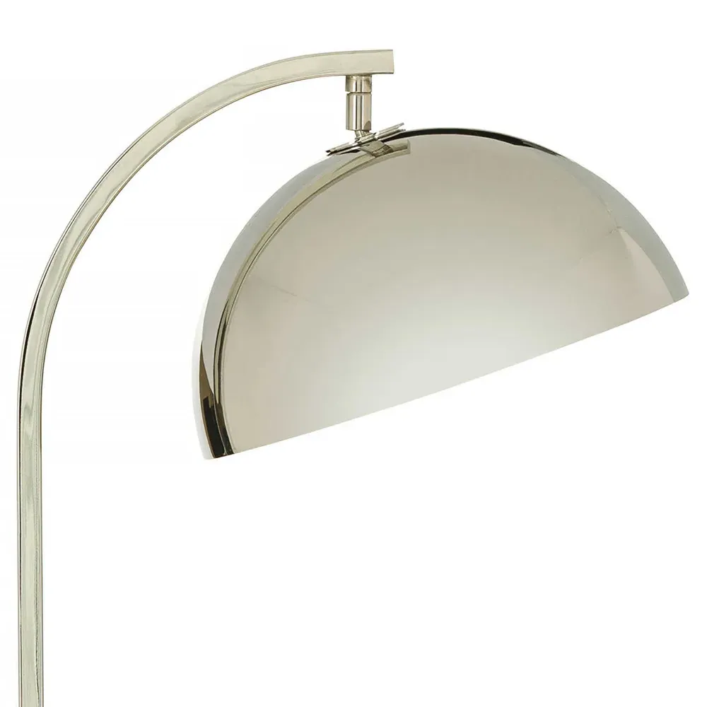 Otto Floor Lamp - Polished Nickel, Steel