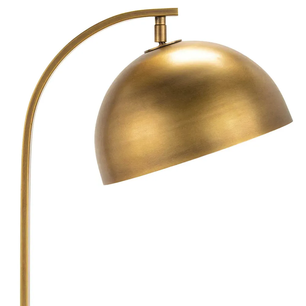 Otto Mid-Century Desk Lamp - Brass, Steel