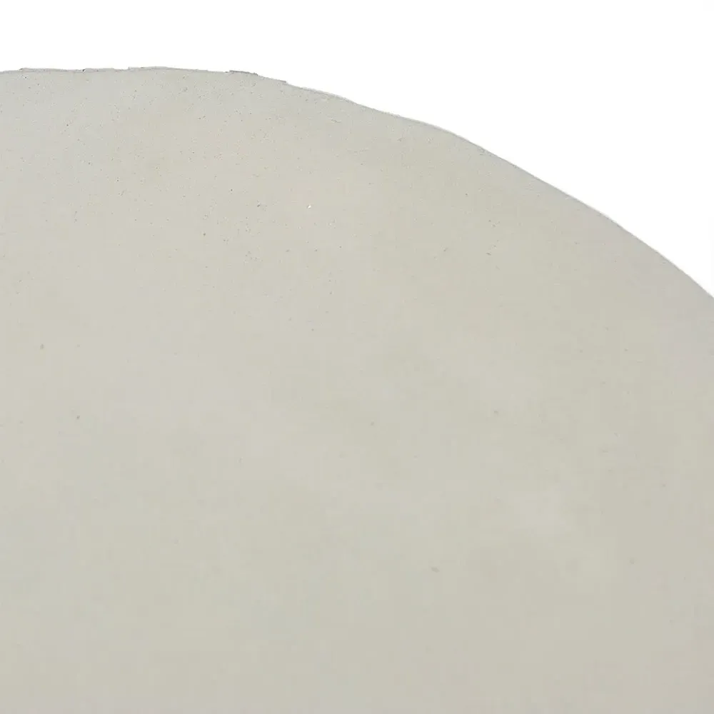 Otto Tapered End Table - White, Concrete