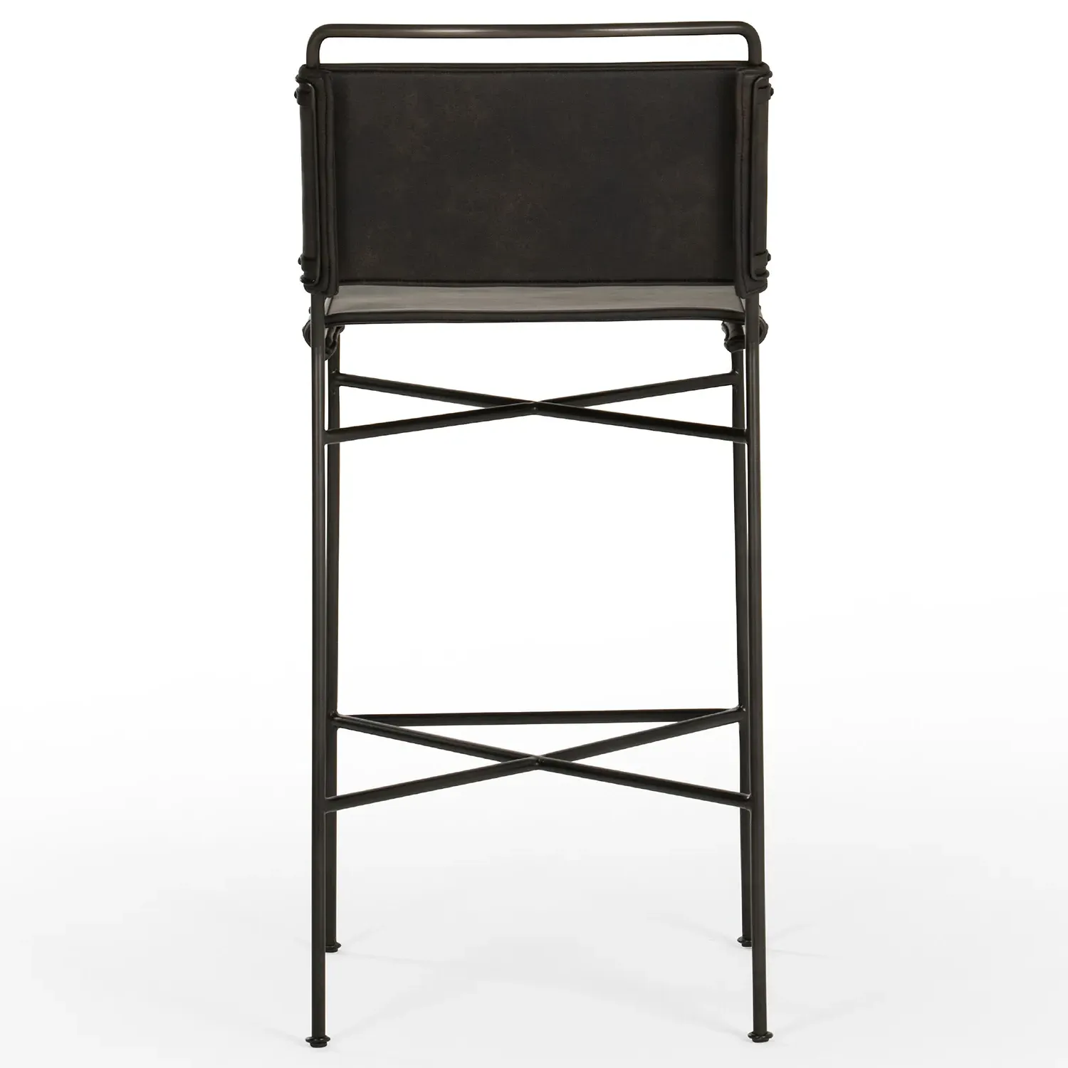 Oxton Bar Stool - Black, Iron