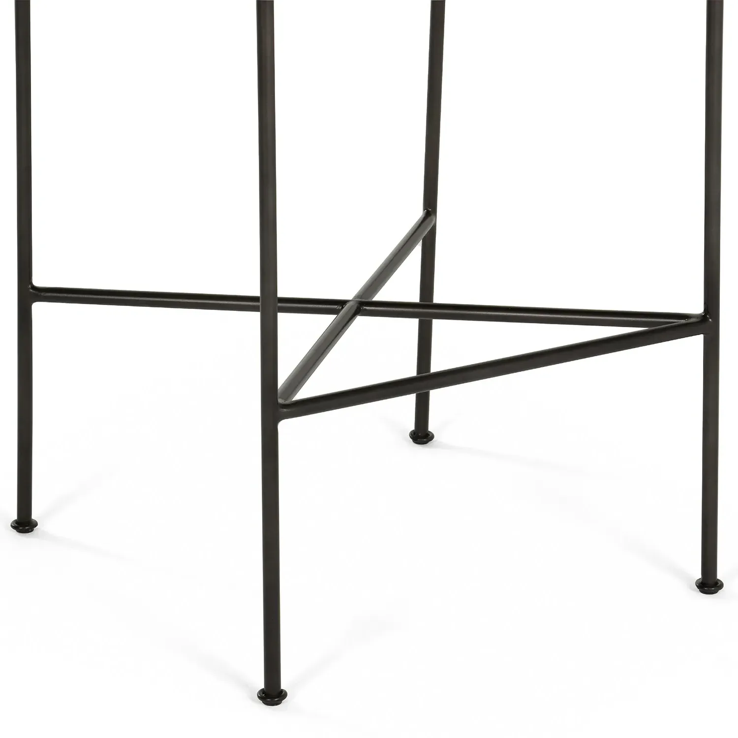Oxton Bar Stool - Black, Iron